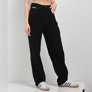 Empyre Tori 90s Black Corduroy Skate Pants Women’s Size 12 Loose fit Y2K Zumiez